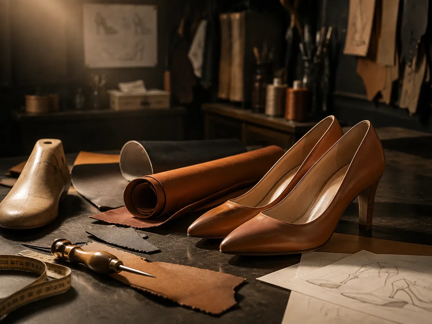 Private-label women's footwear development